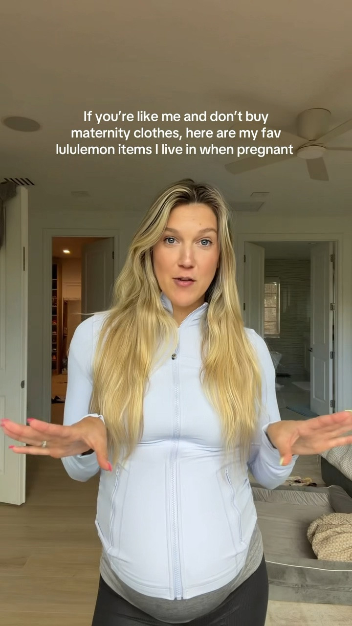 If you’re like me and don’t buy maternity clothes, here are my fav Lululemon items I live in when pregnant! 

#LTKootd #LTKBump #LTKmomlife