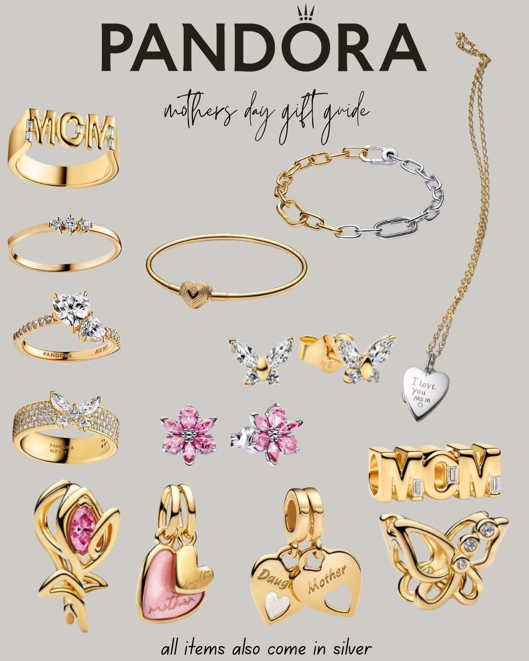 The sweetest Mother’s Day gift idea 💐✨
A little sparkle from Pandora is something she’ll treasure forever 🤍

From timeless bracelets to meaningful charms and dainty necklaces—these pieces feel personal, thoughtful, and so special for celebrating mom 🥹

I linked the prettiest options for you 🎁 don’t wait…these are perfect for gifting!!

#LTKgiftguide #MothersDayGifts #PandoraJewelry #GiftIdeasForMom #TimelessStyle #MeaningfulGifts #LTKunder100 #JewelryLovers

#LTKOver40 #LTKMothersDay #LTKmomlife