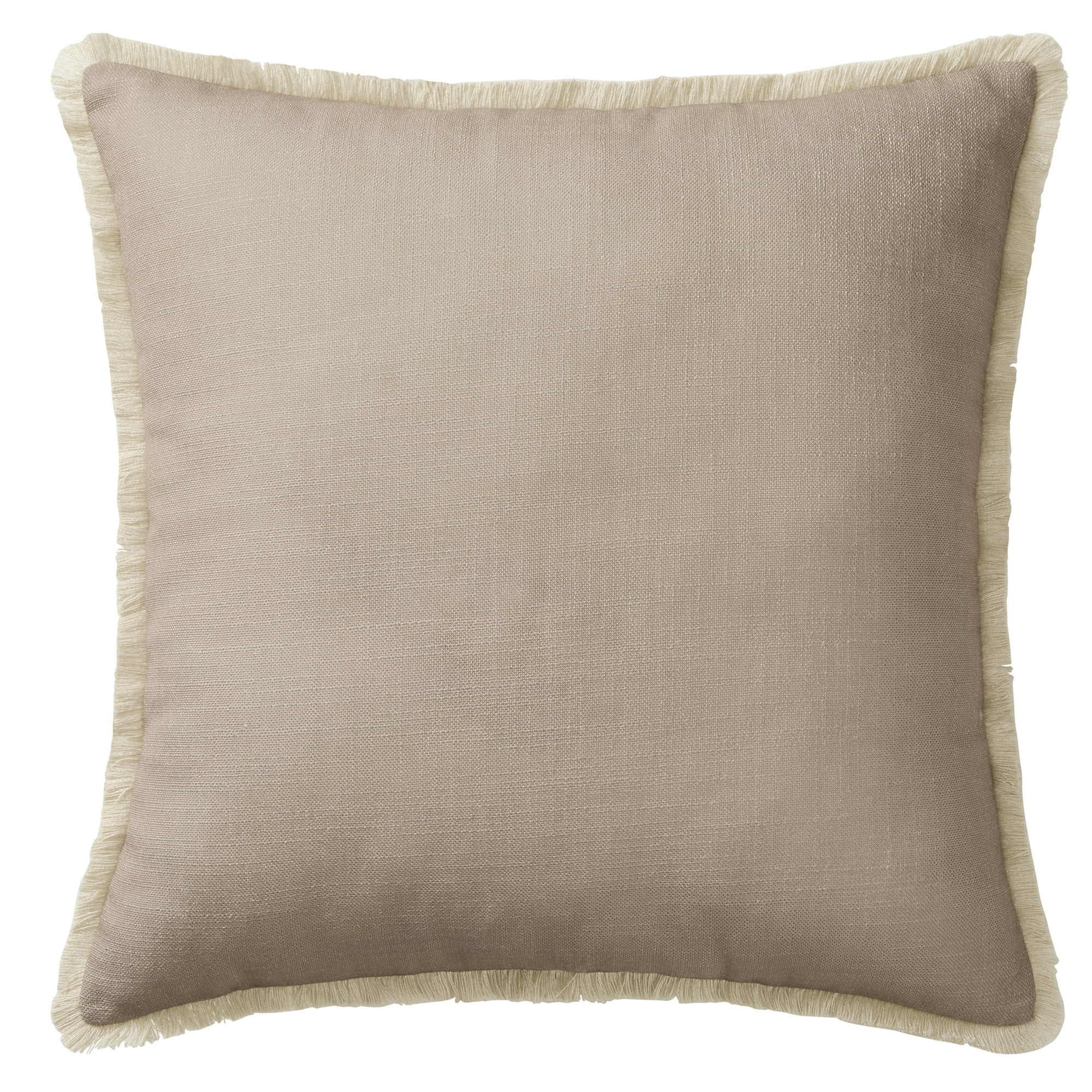 My Texas House Tan Fringe 18" x 18" Outdoor Pillow | Walmart (US)