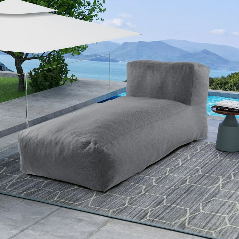 Modern ANNY-H Lounge Chair Modular Outdoor Sofa Chair, Water-Resistant Sun Lounger, Comfy Patio P... | Walmart (US)