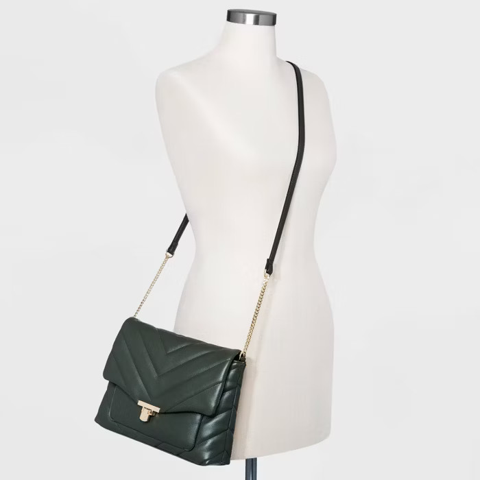 Quilted Boxy Crossbody Bag - A New Day™ | Target