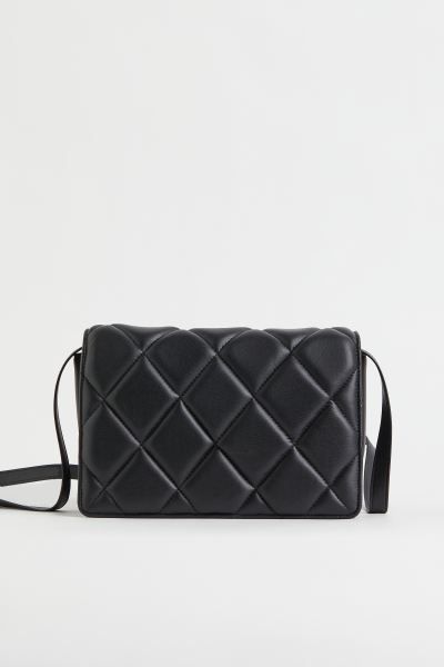 Quilted Shoulder Bag - Black - Ladies | H&M US | H&M (US + CA)