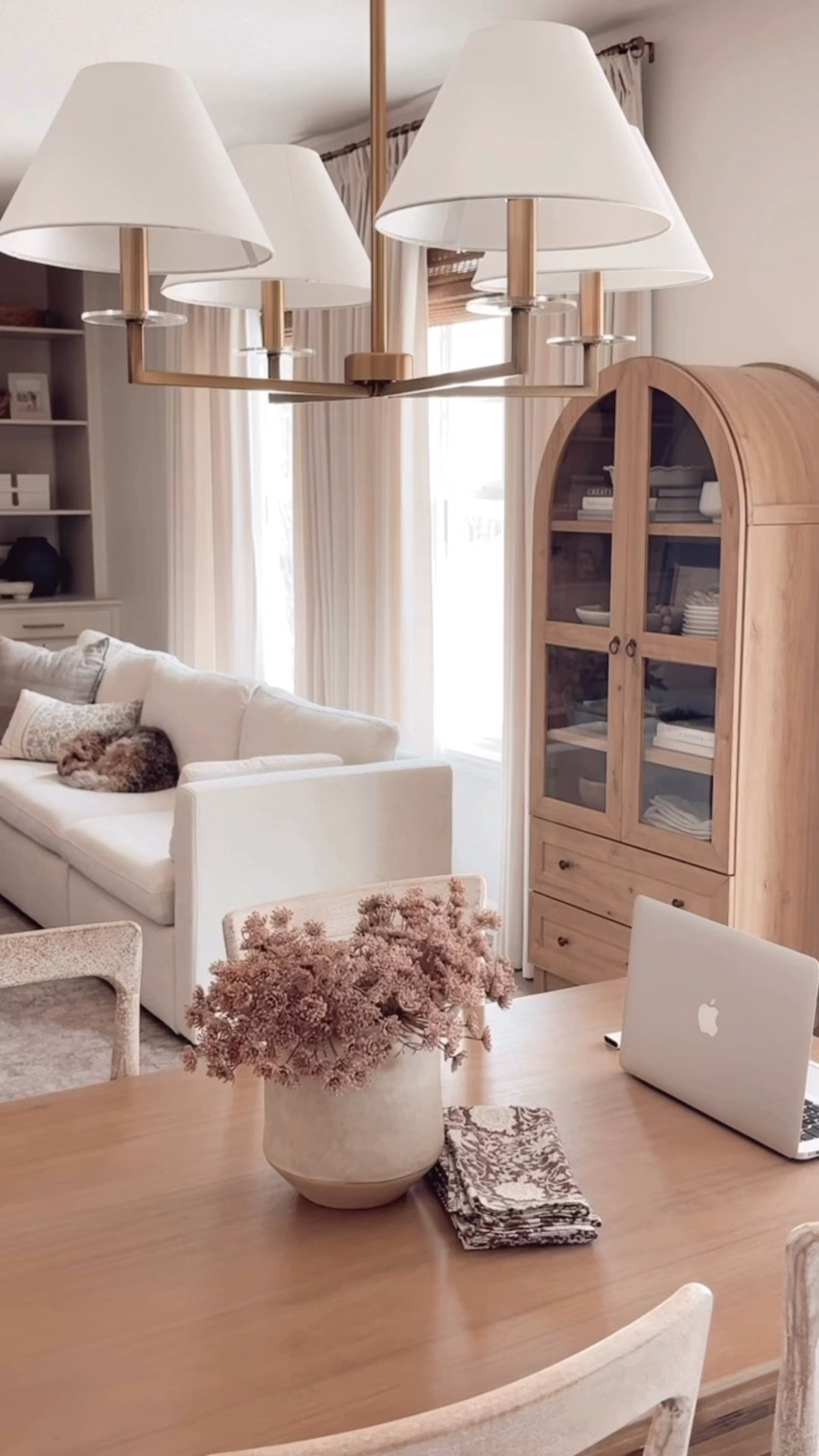 This 4 light chandelier is on sale! I love that looks so high end for under $360. Perfect for over a small dining table. Linked my living room furniture, rug, curtains and lighting also. 

#LTKSaleAlert #LTKHome