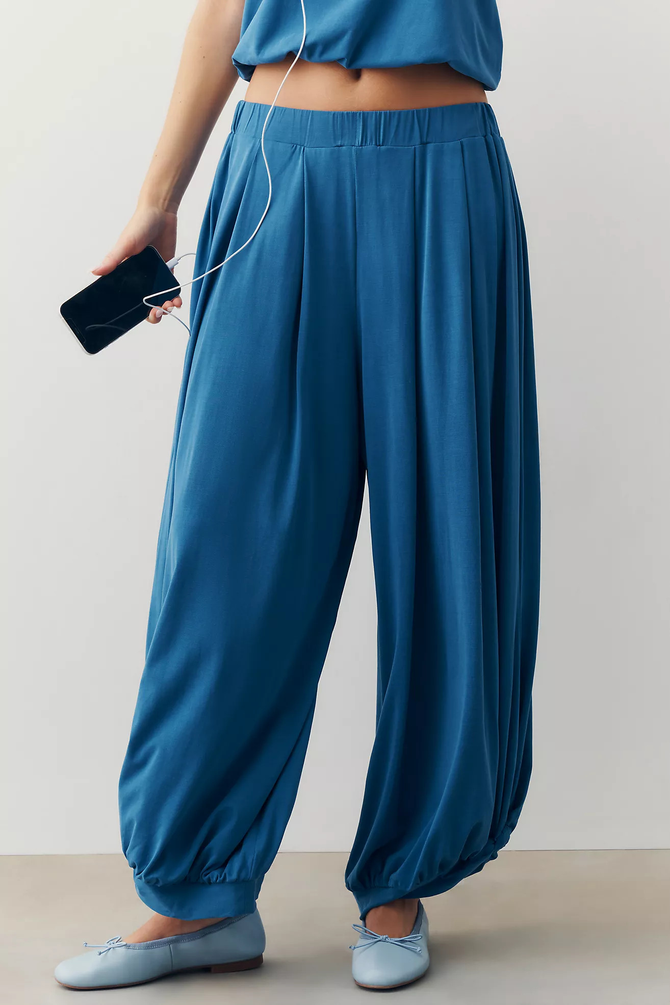 Daily Practice Twist Bubble Pants | Anthropologie (US)