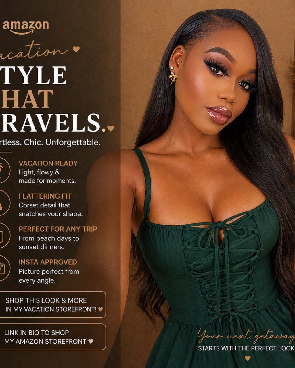 Amazon Vacation Finds 🌴✨
This dress is giving effortless, chic, and vacation-ready 😍

You can shop this exact look + more in my Amazon storefront 👇🏽
🔗 https://www.amazon.com/shop/tokslabossmua-20

Lightweight, flattering, and PERFECT for your next getaway 💚
Follow @toks_la_boss for more finds 🤍

#amazonfinds #vacationstyle #summerdress #amazonfashion #affordableluxury

#LTKMidsize #LTKTravel #LTKSeasonal