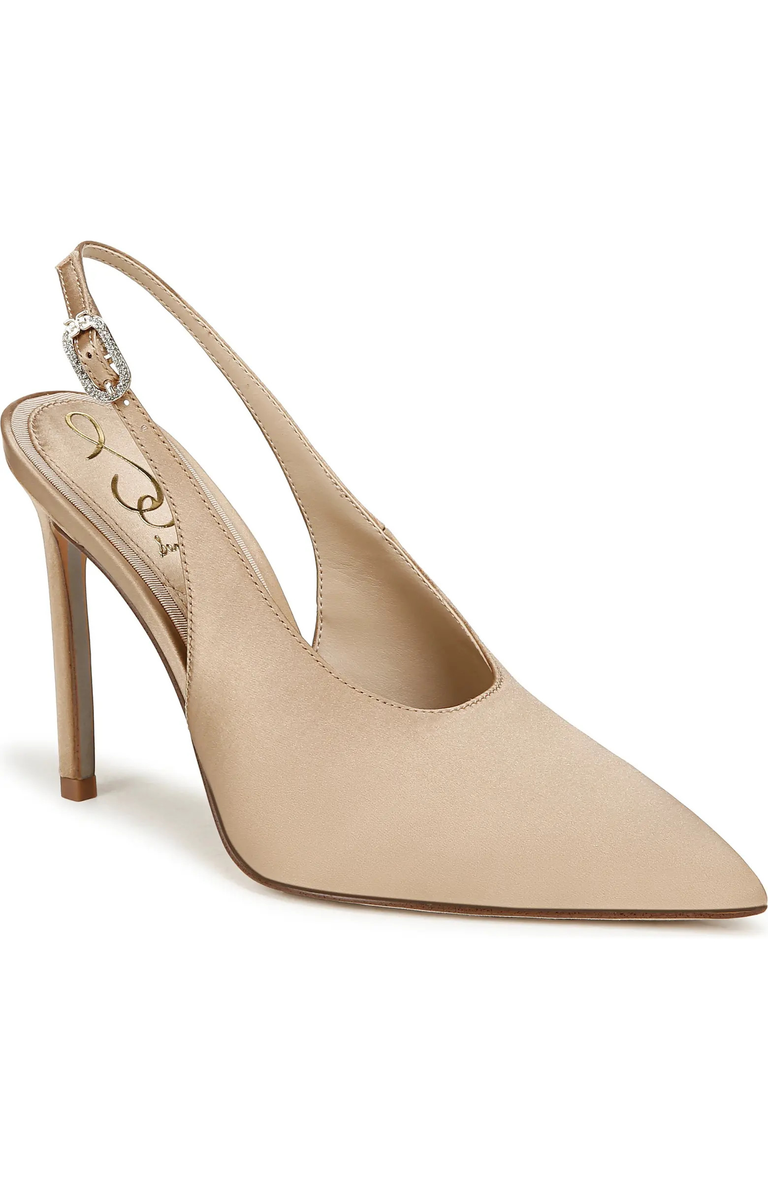 Sam Edelman Alina Slingback Pointed Toe Pump (Women) | Nordstrom | Nordstrom