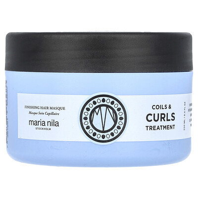 Maria Nila, Coils & Curls Treatment Finishing Hair Masque, 8.5 fl oz (250 ml) | iHerb