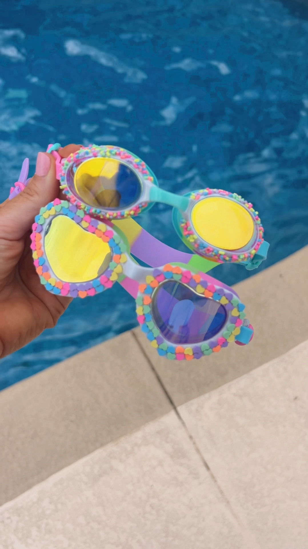 New goggles for the girlies 
Bling20 

#LTKSwim #LTKFamily #LTKTravel