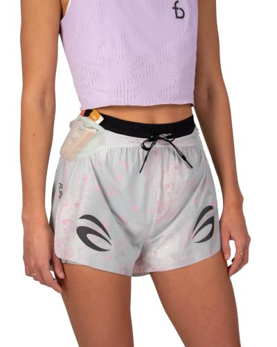 FlipBelt Women's Elite Air Running Shorts - Sakura Mint - L | Amazon (US)