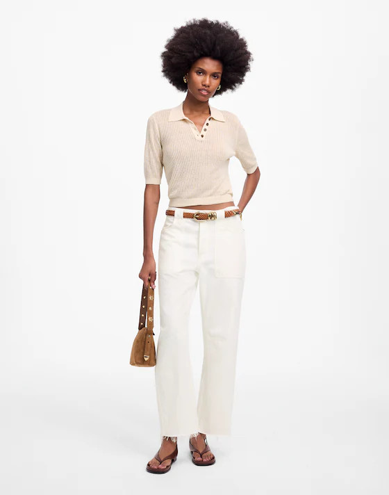 The Darted Barrel-Leg Jean | Madewell | Madewell