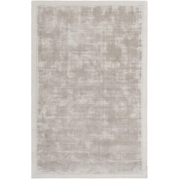 Sandiford Handmade Hand-Loomed Area Rug in Gray | Wayfair North America
