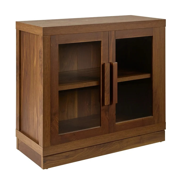 Better Homes & Gardens Ezra Accent Cabinet, Warm Walnut Finish | Walmart (US)