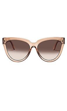Le Specs Liar Liar Sunglasses in Nougat from Revolve.com | Revolve Clothing (Global)