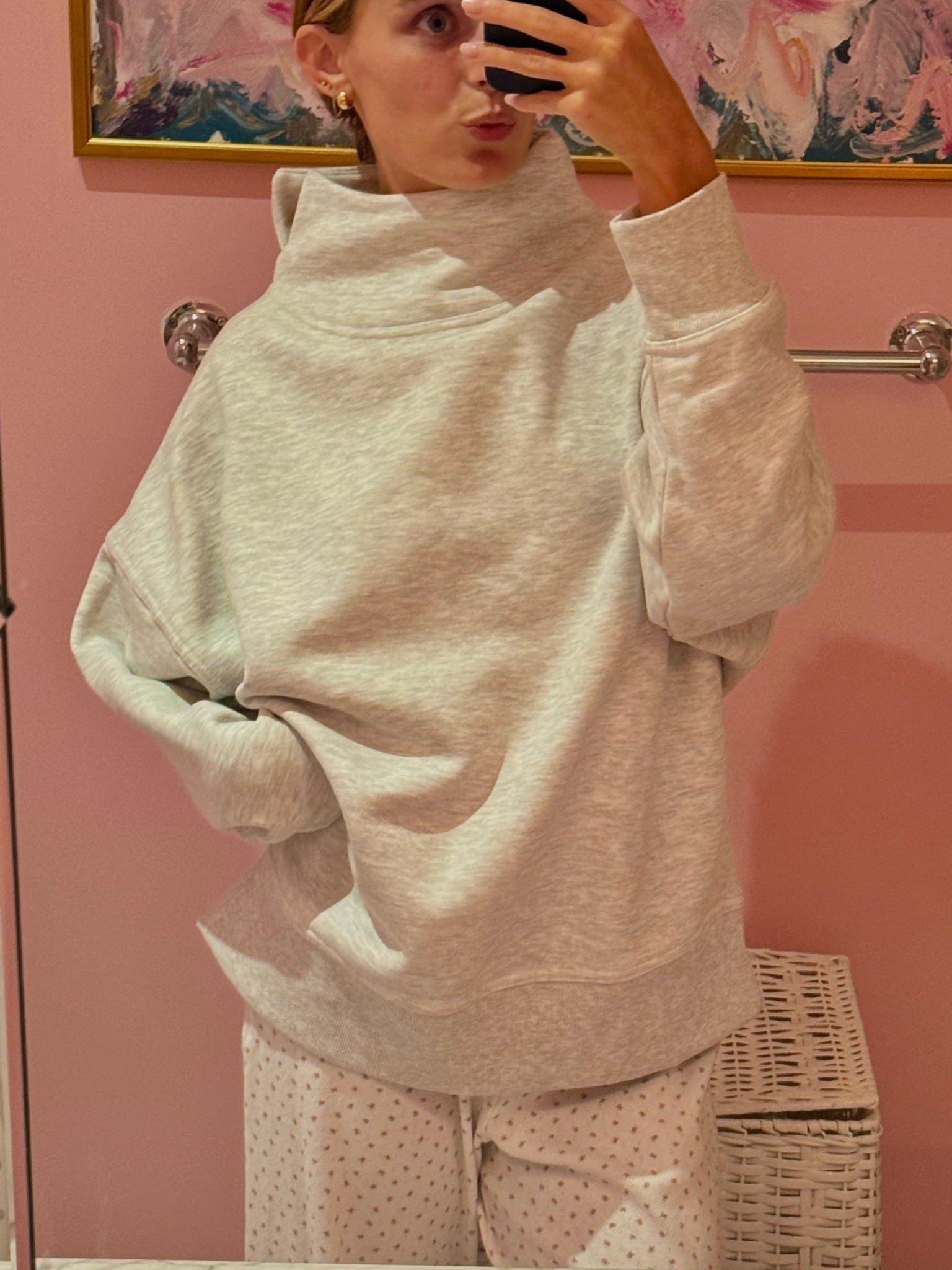 ASOS heavyweight high neck sweatshirt 

#LTKFindsUnder50