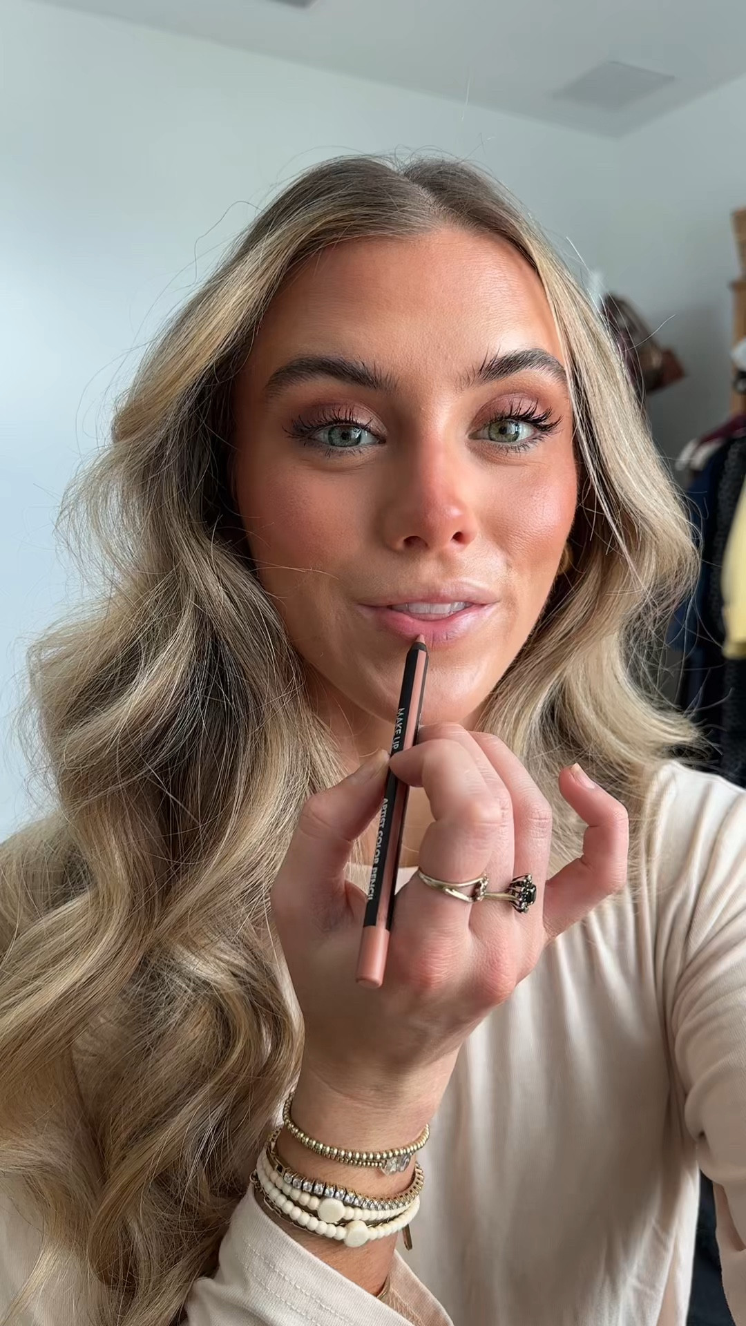 MAKE UP FOR EVER Artist Color Pencil Extreme Smudge-Proof Lip Liner shade legendary latte  and OLEHENRIKSEN Pout Preserve Hydrating Peptide Lip Treatment shade vanilla bon bon.  @Sephora @makeupforever 

#LTKgrwm #LTKselfcare #LTKBeauty