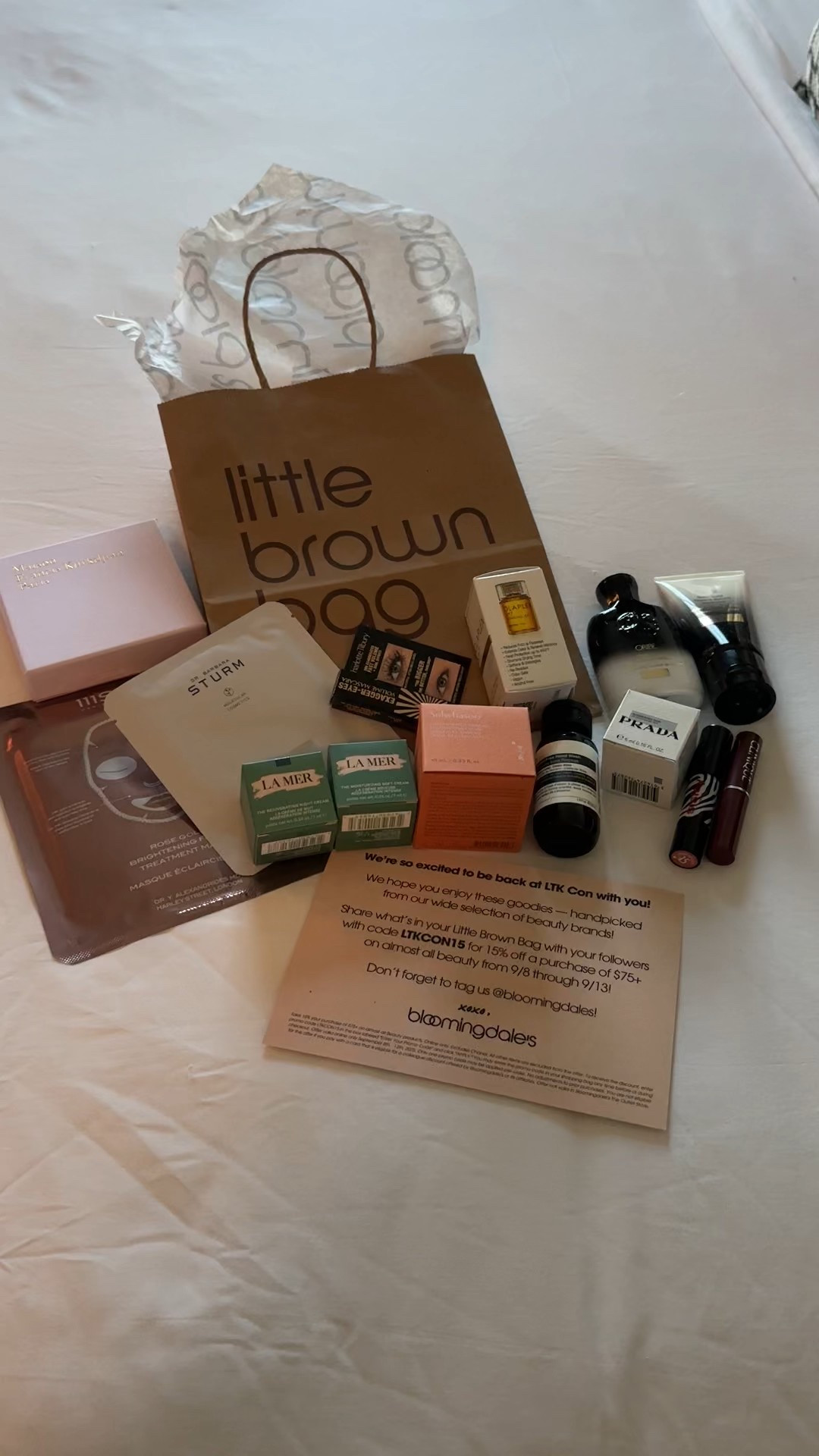 15% off many premium beauty products at Bloomingdale’s. Use code LTKCON15

#LTKCon #LTKSaleAlert #LTKBeauty