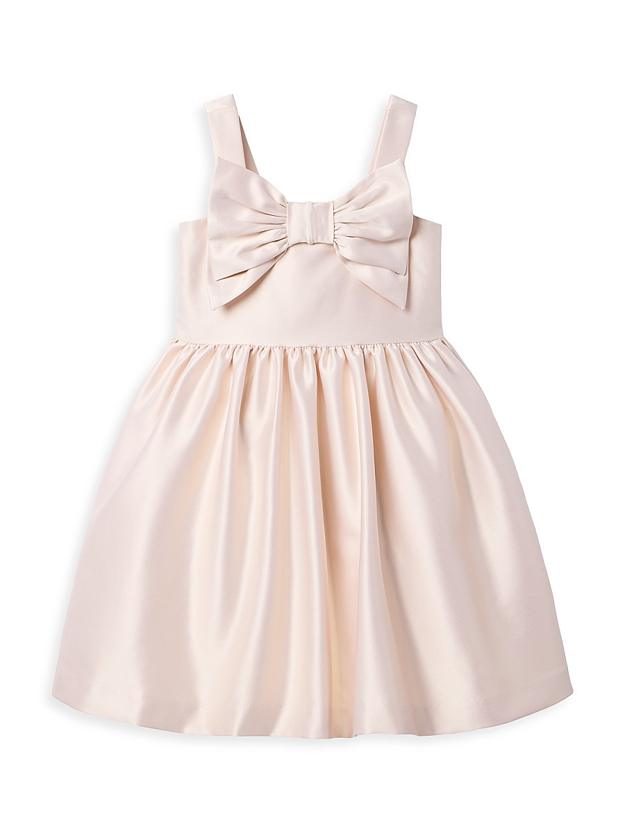 Baby Girl's, Little Girl's & Girl's Satin Bow Gala Dress - Pink - Size 12 | Saks Fifth Avenue