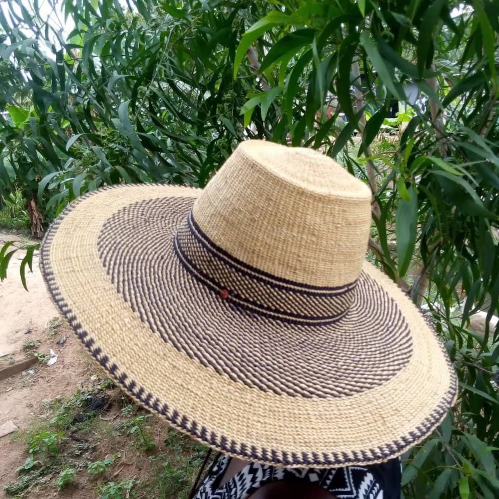 African Straw Hats 2024 Hat Trends Large African Hat Mothers Day Gift Hat / Summer Essential/ Bes... | Etsy (US)