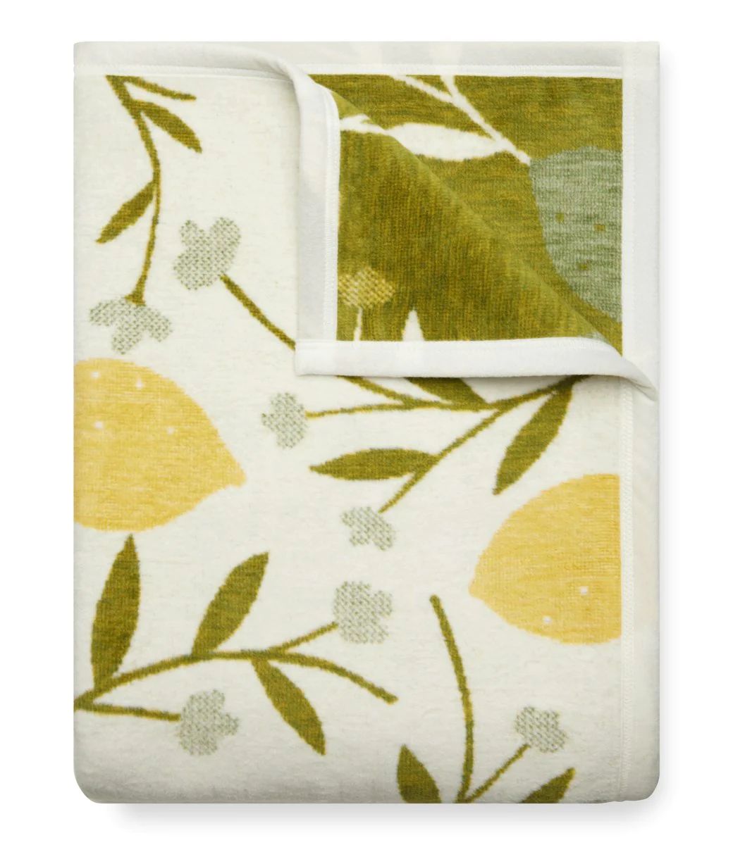 Lemon Blossoms Blanket | ChappyWrap
