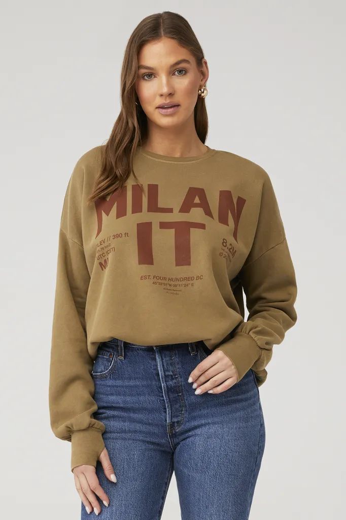 WELCOME TO MILAN JUMPER | FashionPass