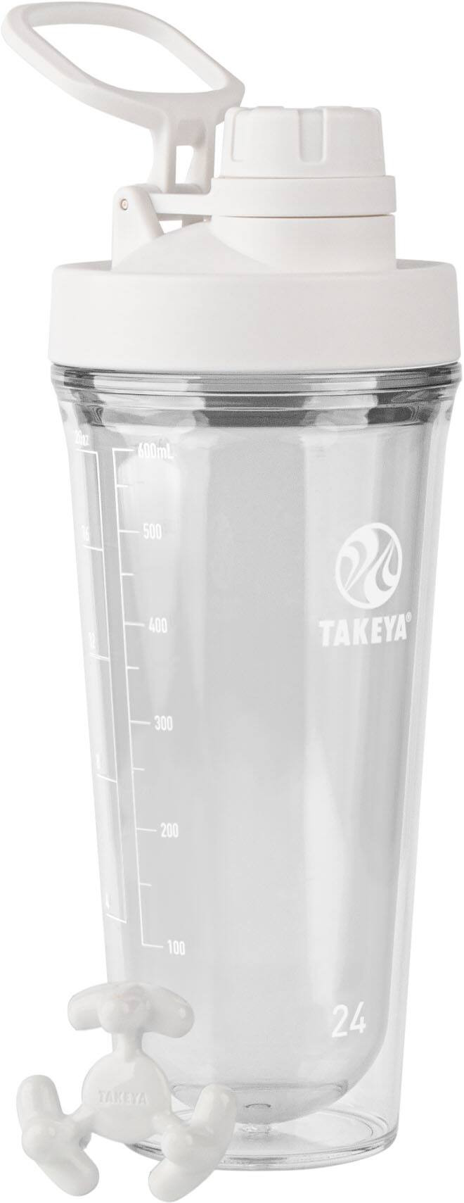 Takeya - Tritan 24-oz. Protein Shaker - Cloud White | Best Buy U.S.