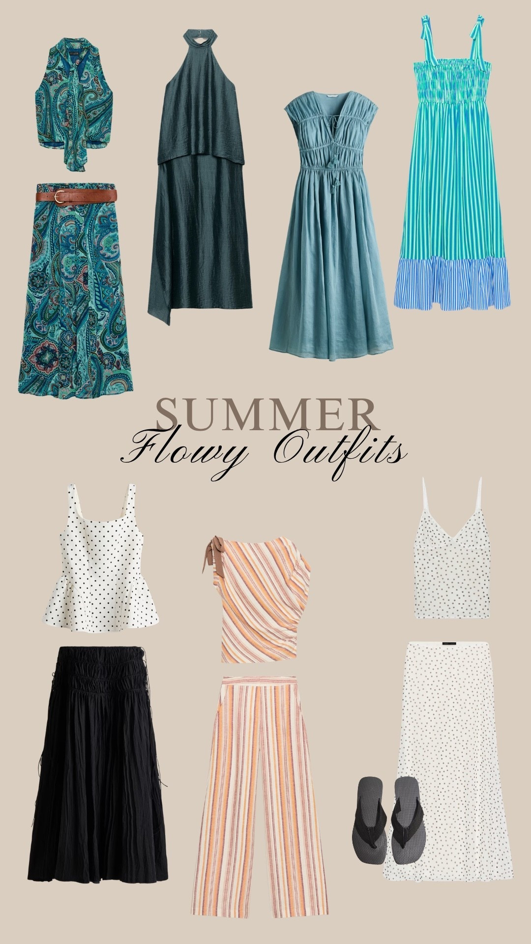 Flowy Summer Outfits 👗☀️💗