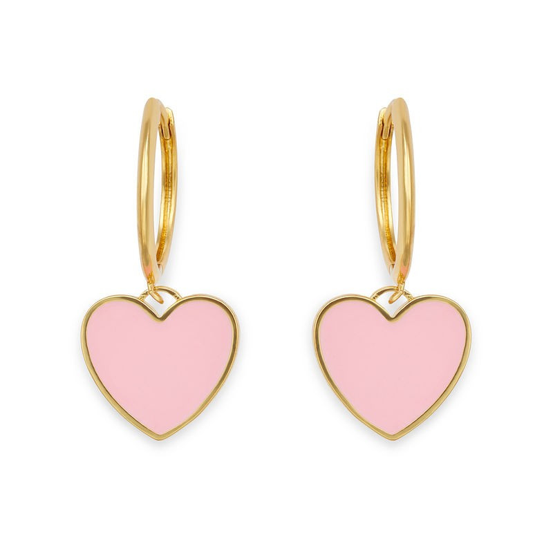 Heart Charm Huggies | Rocksbox