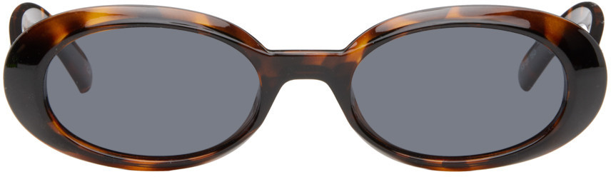 Le Specs Tortoiseshell 'Work It!' Sunglasses | SSENSE