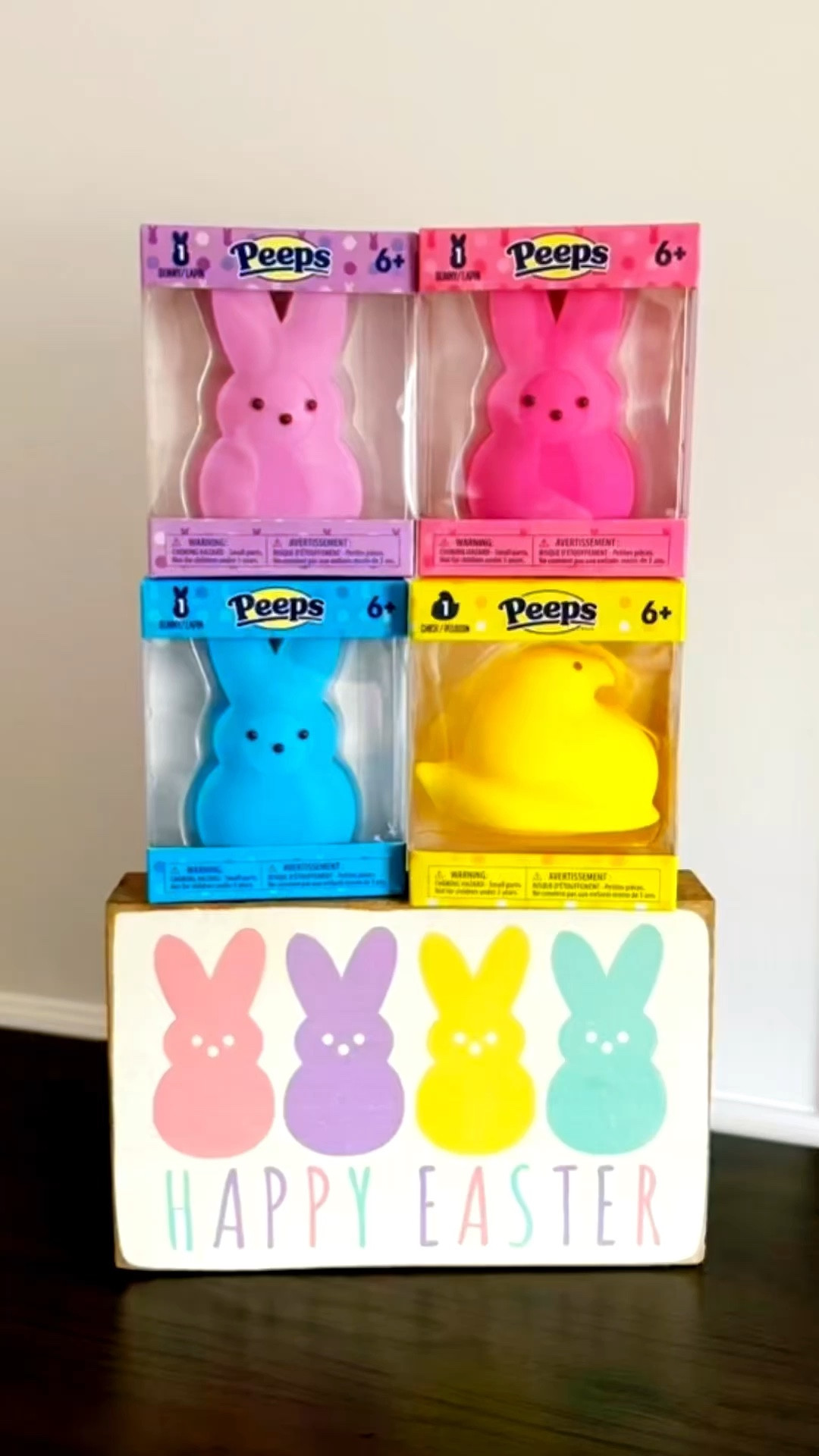 Squishy Peeps! Repackaged from last year. 

Gifted. Easter basket. Toys. Kids  

#LTKSeasonal #LTKKids