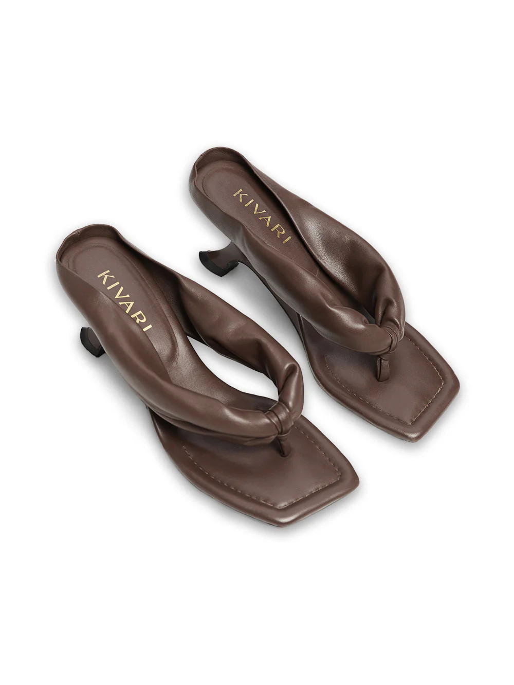 Kenzie Twist Heel - Chocolate | Chocolate Heel - KIVARI | Kivari (Global minus AU/NZ)