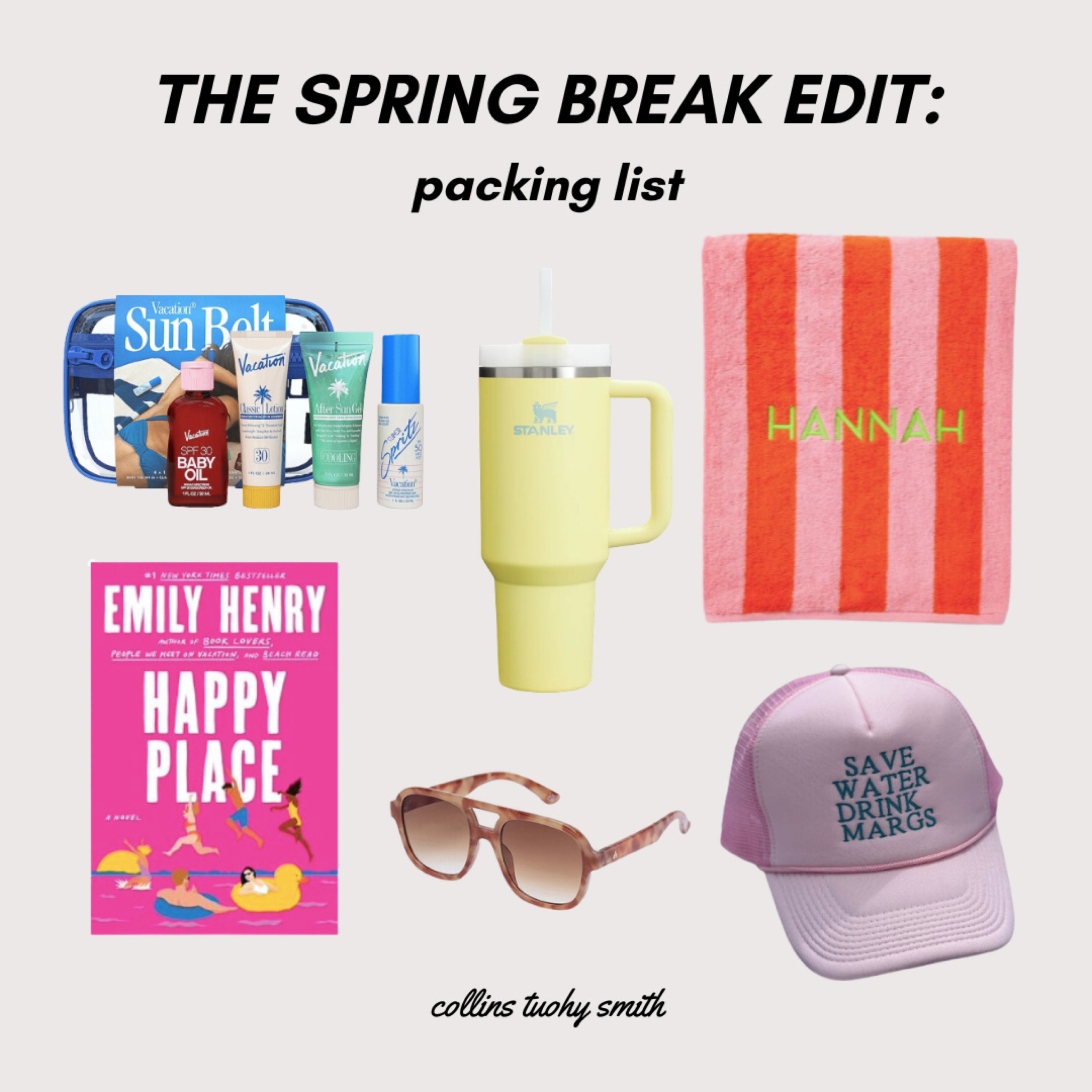 THE SPRING BREAK EDIT: packing list!!!
👙🐚🌴☀️🏖️

#LTKSpringSale #LTKSeasonal #LTKtravel