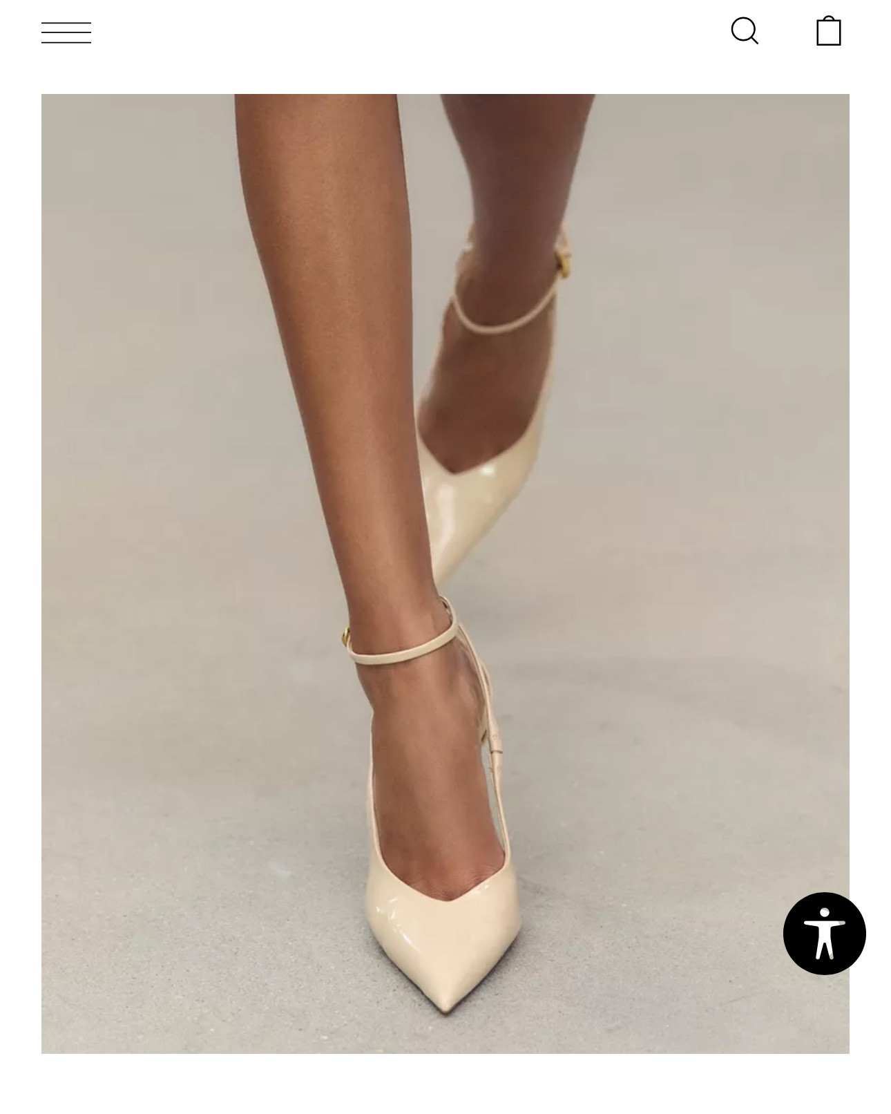 Zara pumps in patent cream leather 

#LTKParties #LTKWedding #LTKShoeCrush
