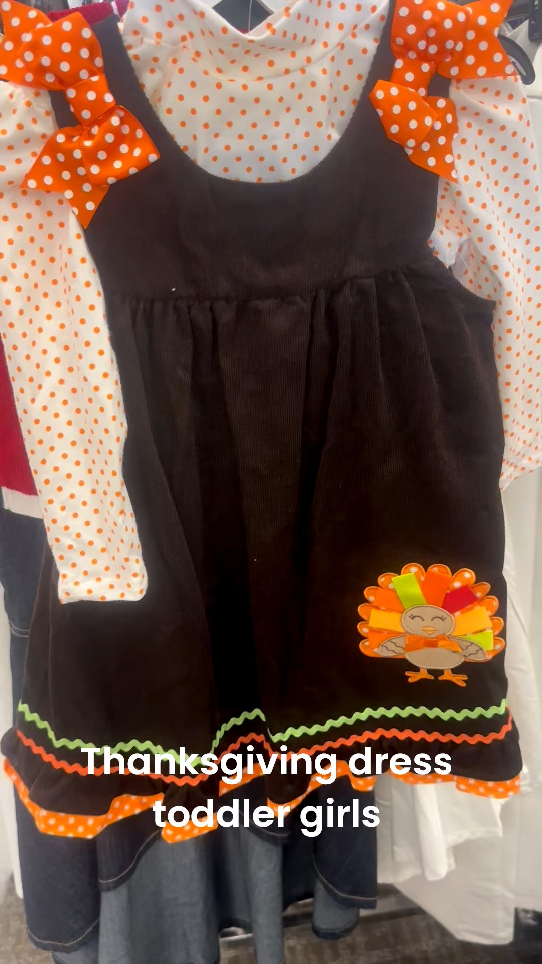Thanksgiving day dress for toddler girls cute outfit idea for the fall autumn season for kids Feast mode: ON! 🍂✨ This little turkey is dressed to impress and ready for seconds

#ToddlerThanksgiving #LittleTurkey #ThanksgivingStyle #ThanksgivingOutfit #GobbleGobble #FeastMode #ToddlerOOTD #CutestDinnerGuest #HolidayDressUp #MiniFashionista #GratefulHeart #ThankfulAndCute #AutumnVibes #Thanksgiving2025 #TurkeyDayStyle

#LTKBaby #LTKKids #LTKSeasonal