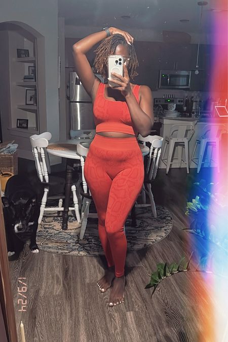 Bold and confident in my red two-piece snakeskin work set – turning heads and owning the day! 

#LTKstyletip #LTKfindsunder100 #LTKfitness
