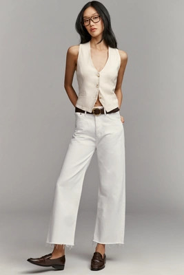 AGOLDE Ren High-Rise Crop Wide-Leg Jeans | Anthropologie (US)