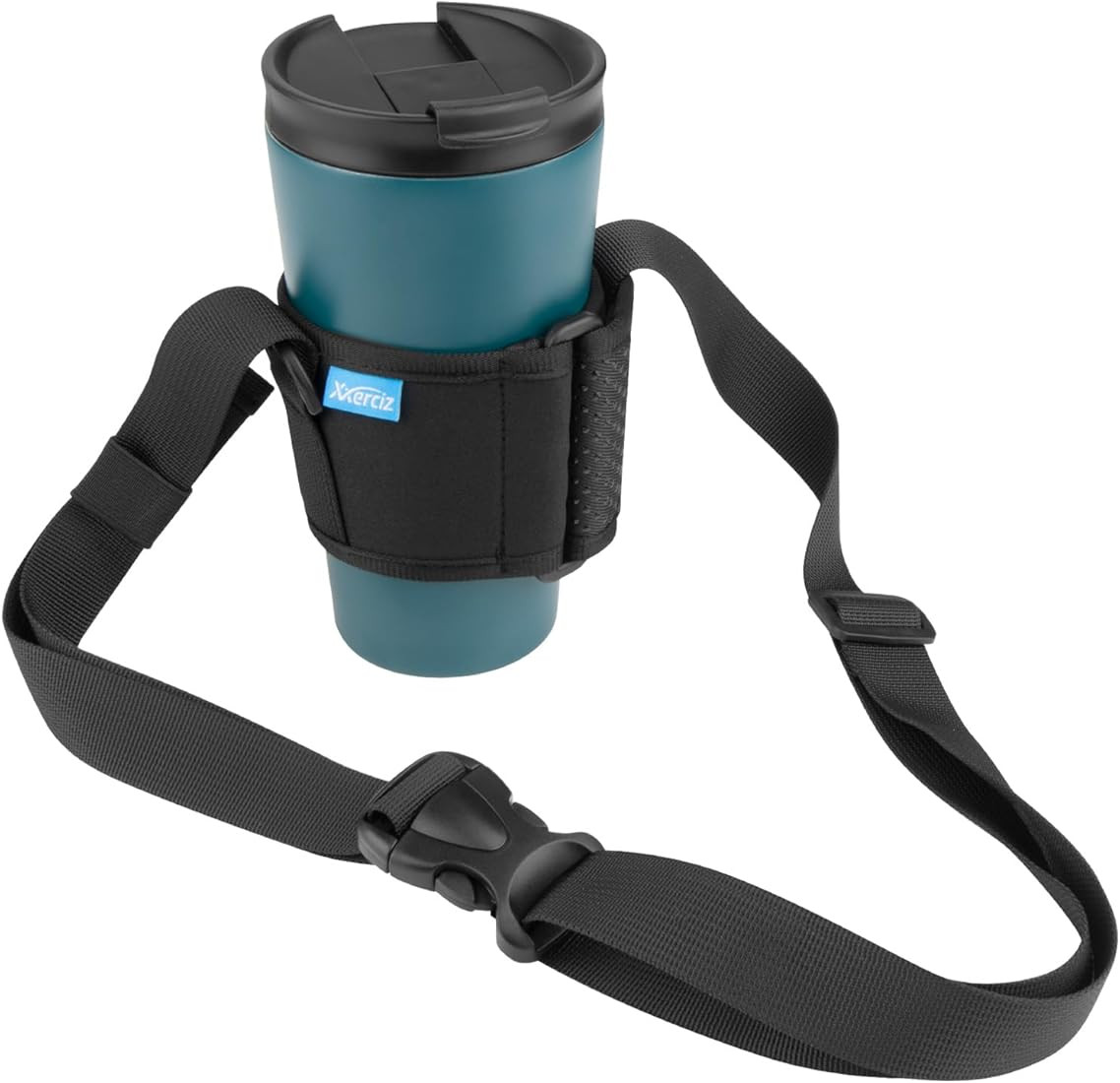 Xxerciz Tumbler Carrier Holder Water Bottle Holder with Adjustable Shoulder Strap Portable Water ... | Amazon (US)