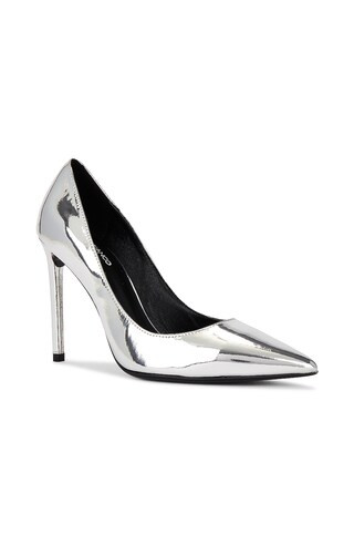 Tony Bianco Anja Heel in Silver Shine from Revolve.com | Revolve Clothing (Global)