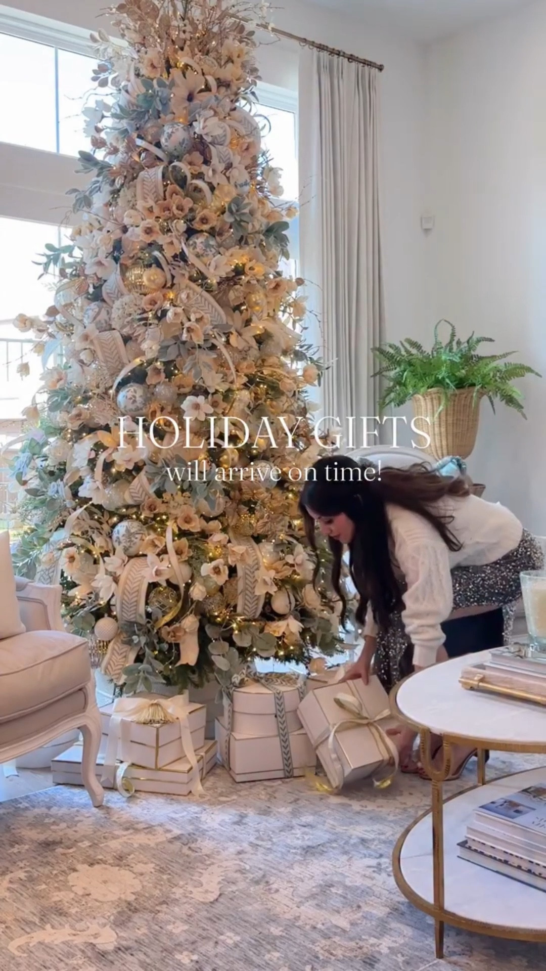 Last-minute gifts that still arrive in time 🎄🎁 Perfect for gifting or a little treat for yourself this holiday season! 🤍 ✨ Comment SHOP to receive a direct message with the links! ✨ 

#christmasdecor #christmasshopping #christmasdecorating #liketkit #amazonfinds home decor gift ideas for her Amazon home Christmas gift ltk interior design luxe gifts luxury candles Diptyque voluspa Walmart fashion cozy pajamas bow feminine style baccarat 540 YSL perfume