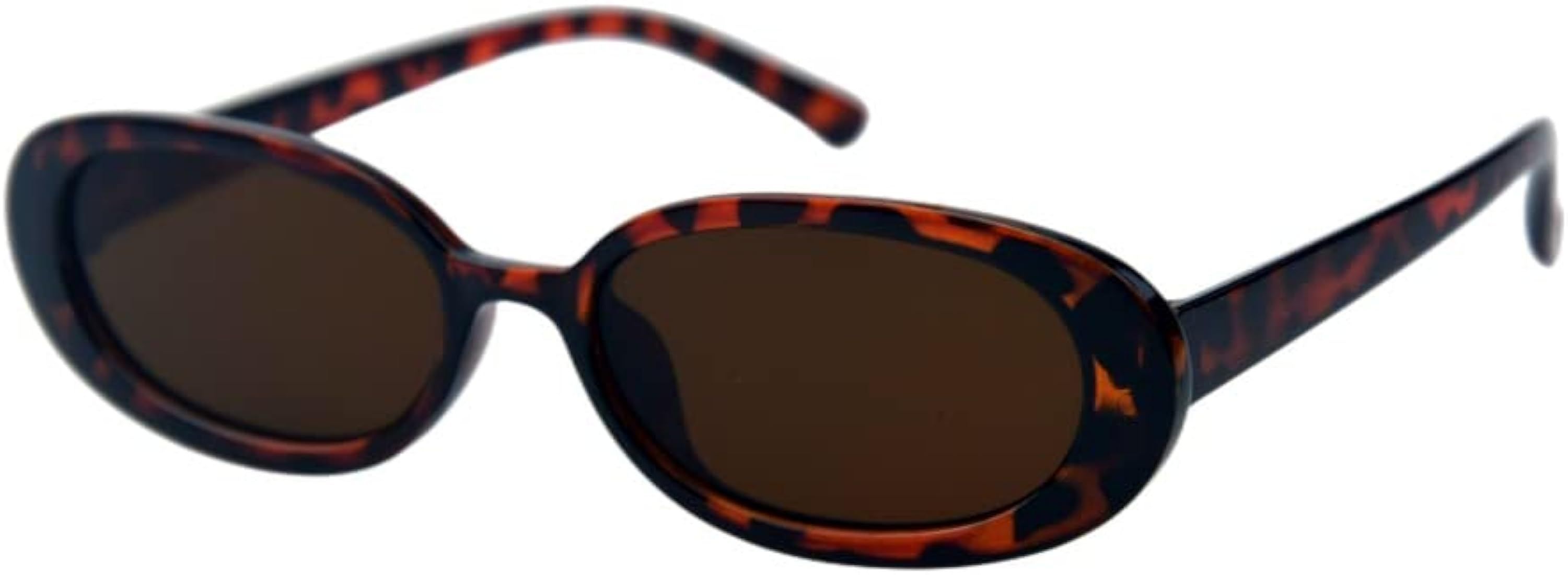 Shiratori Women's Retro Oval Holiday Sunglasses Non-polarized UV400 | Amazon (US)