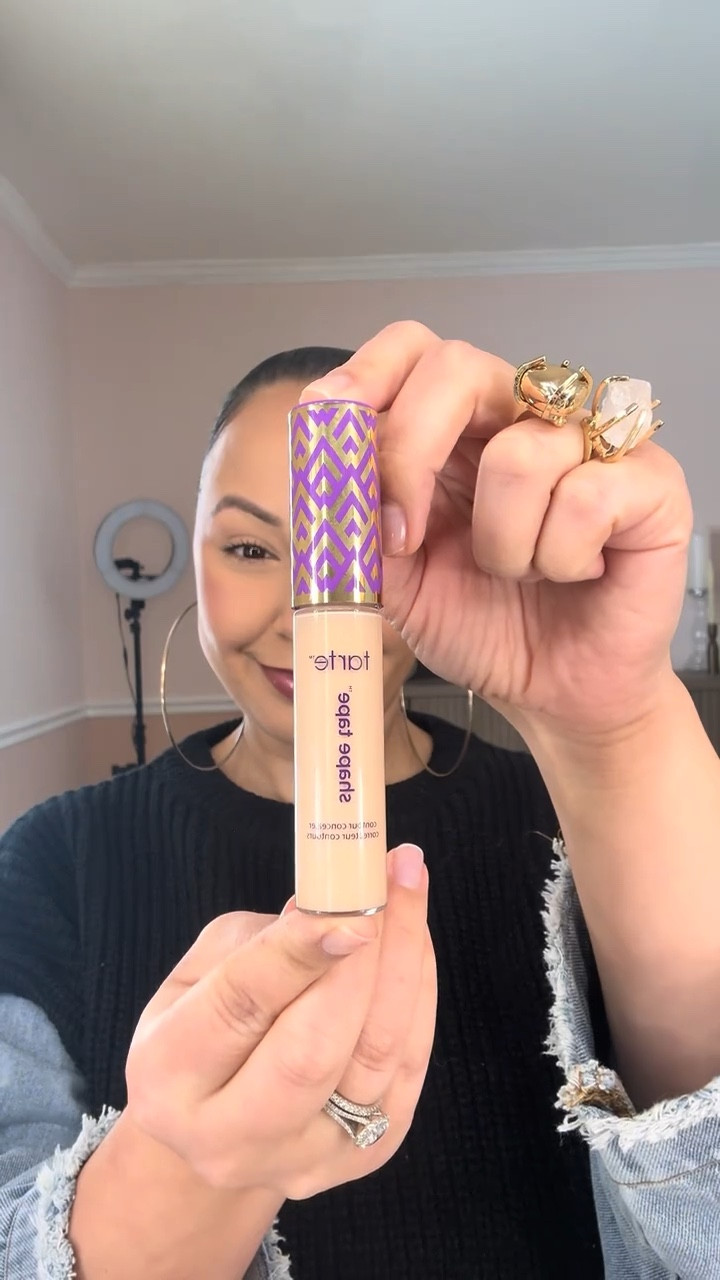 The OG concealer that started it all 🤍. 
Tarte’s Shape Tape was my very first favorite concealer and it still holds up. So many memories with this one! Plus, the Tarte TikTok shade-match effect makes finding your perfect shade super easy.