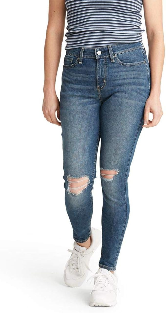 Signature by Levi Strauss & Co. Gold Label Women's Mid Rise Super Skinny Jeans | Amazon (US)