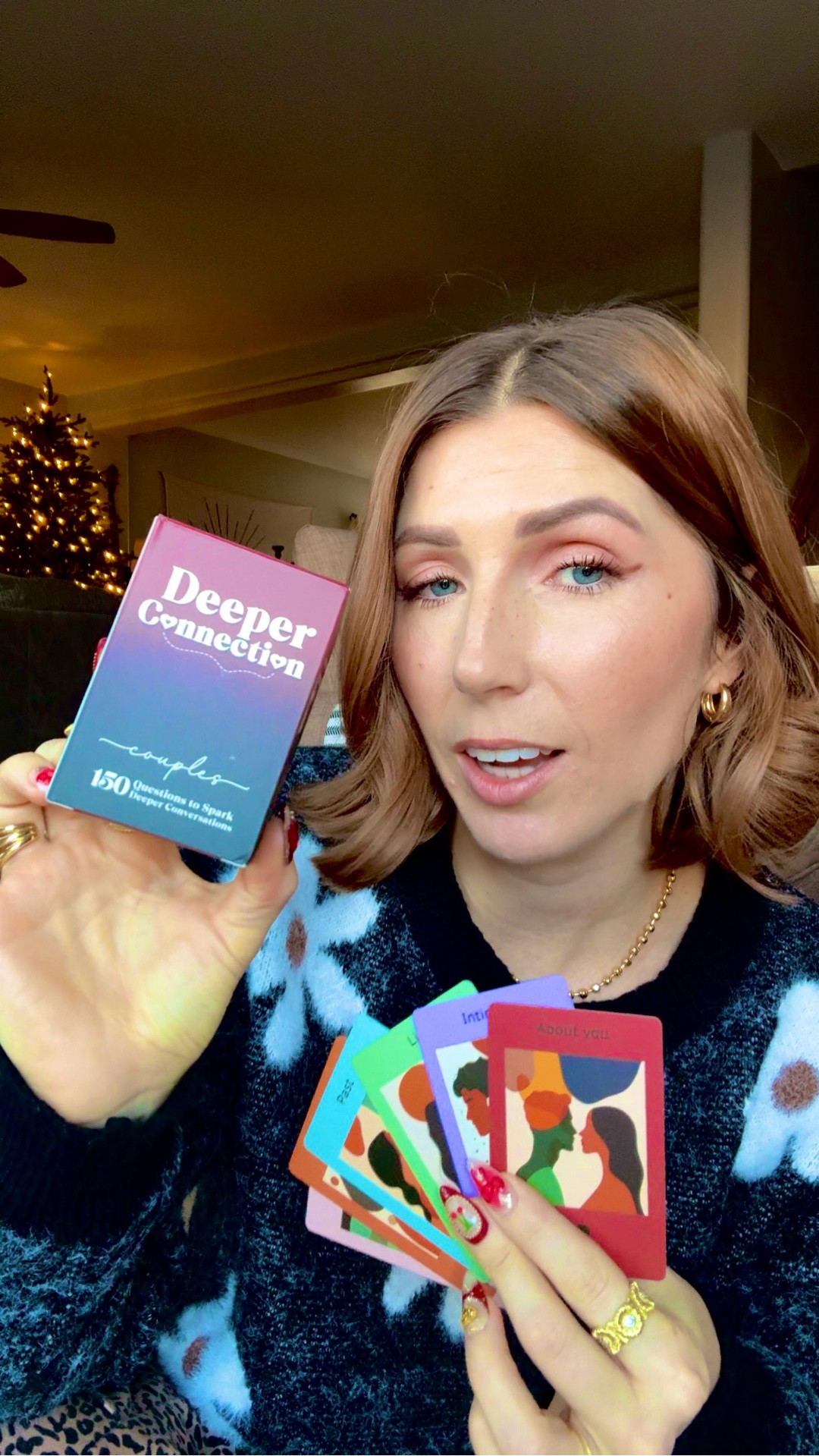 Deeper connection card game for that special person in your life, makes a great stocking stuffer for your husband or wife, on Amazon!

#LTKGiftGuide #LTKOver40 #LTKHoliday