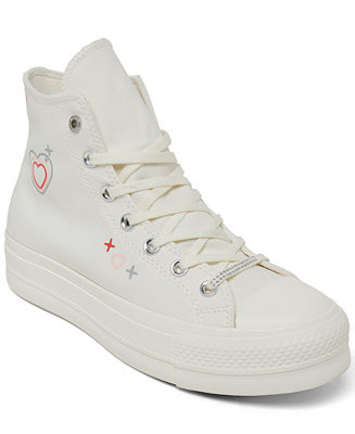 Converse Women's Chuck Taylor All Star Lift Platform Y2K Heart High Top Casual Sneakers from Fini... | Macy's