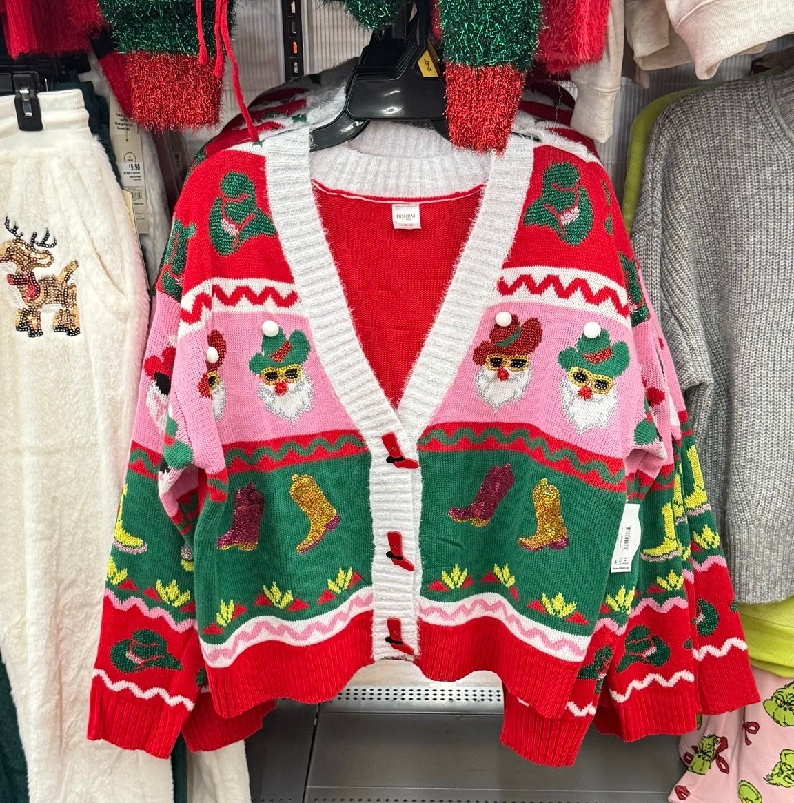 Holiday Time Embellished Button-Front Christmas Cardigan (XS–XXXL)

This Christmas cardigan is perfect for layering over tanks or tees during holiday events. The embellished details make it festive enough for Christmas parties while still being work-appropriate and cozy.

#LTKPlusSize #LTKHoliday #LTKMidsize