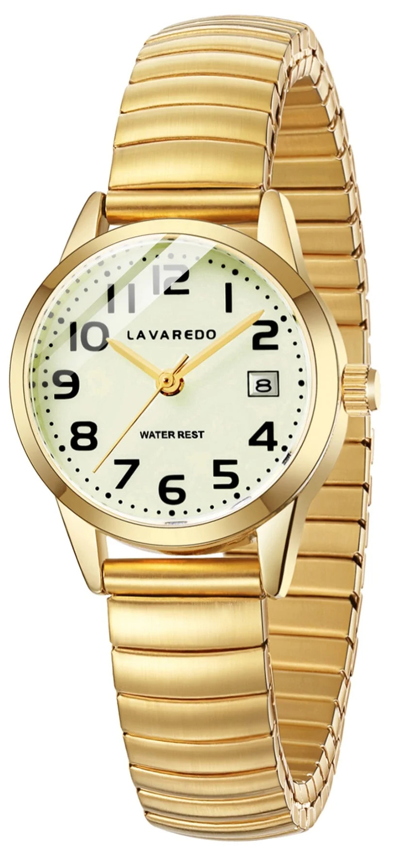 Watches for Women Easy Reader Analog Ladies Quartz Watches with Stainless Steel Expansion Band, W... | Walmart (US)