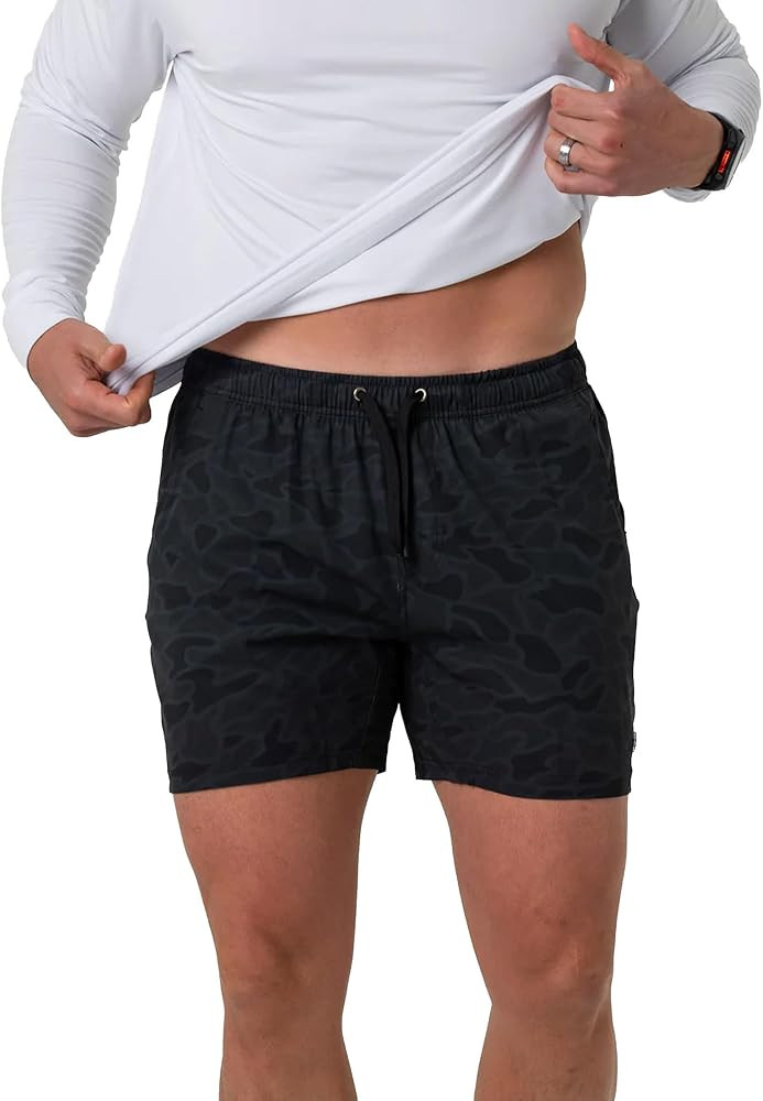 BURLEBO Men\u2019s Athletic Shorts | Versatile Training & Casual Shorts with Liner and Side Pocke... | Amazon (US)