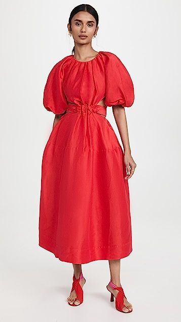 Mimosa Cut Out Midi Dress | Shopbop