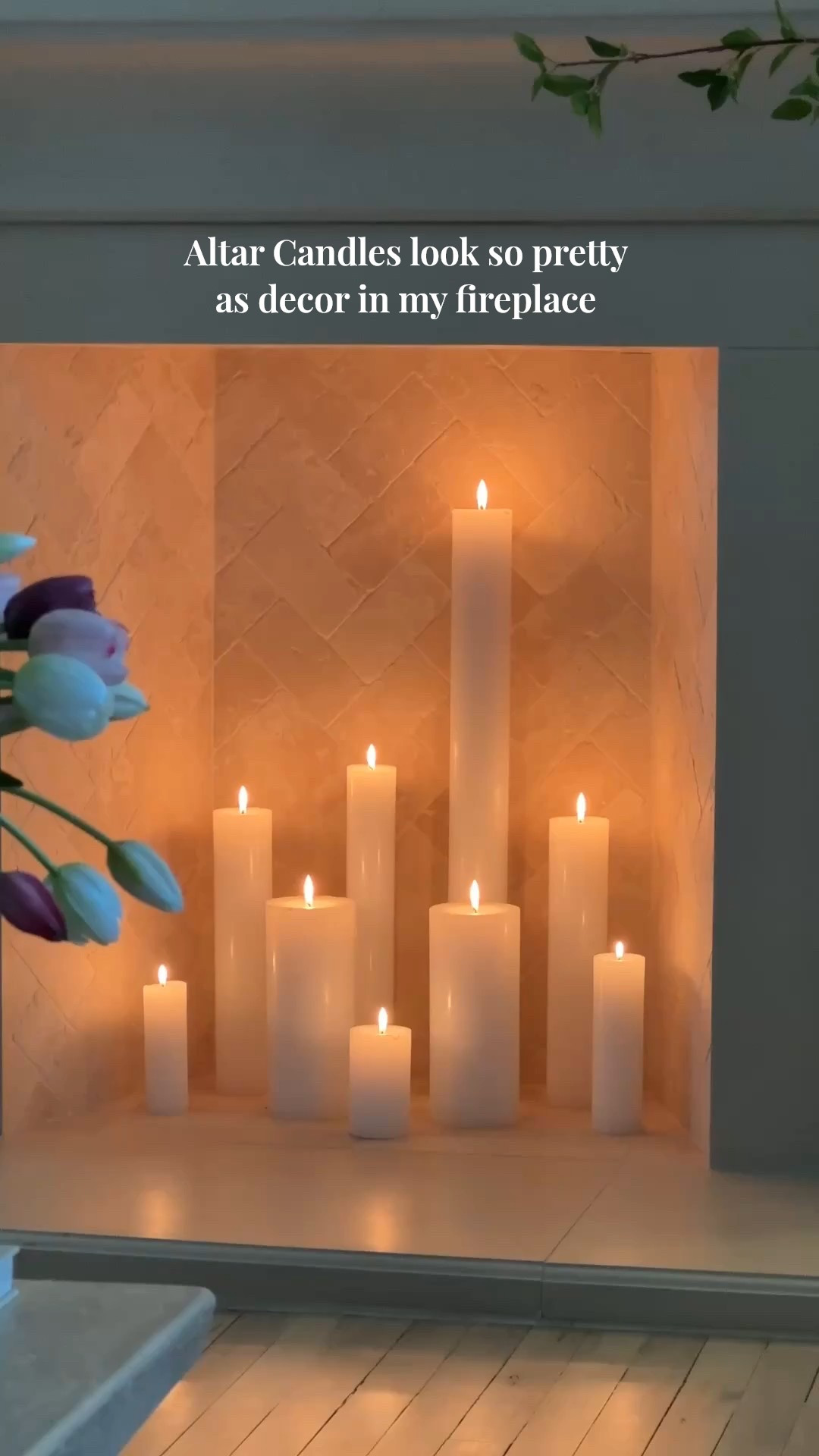 It’s cozy season and one of my favorite ways to relax is by the fireplace. This year I decided to add these beautiful altar candles. They are breathtaking when on and really add to the ambiance of my space. 

#LTKStyleTip #LTKHome #LTKSeasonal