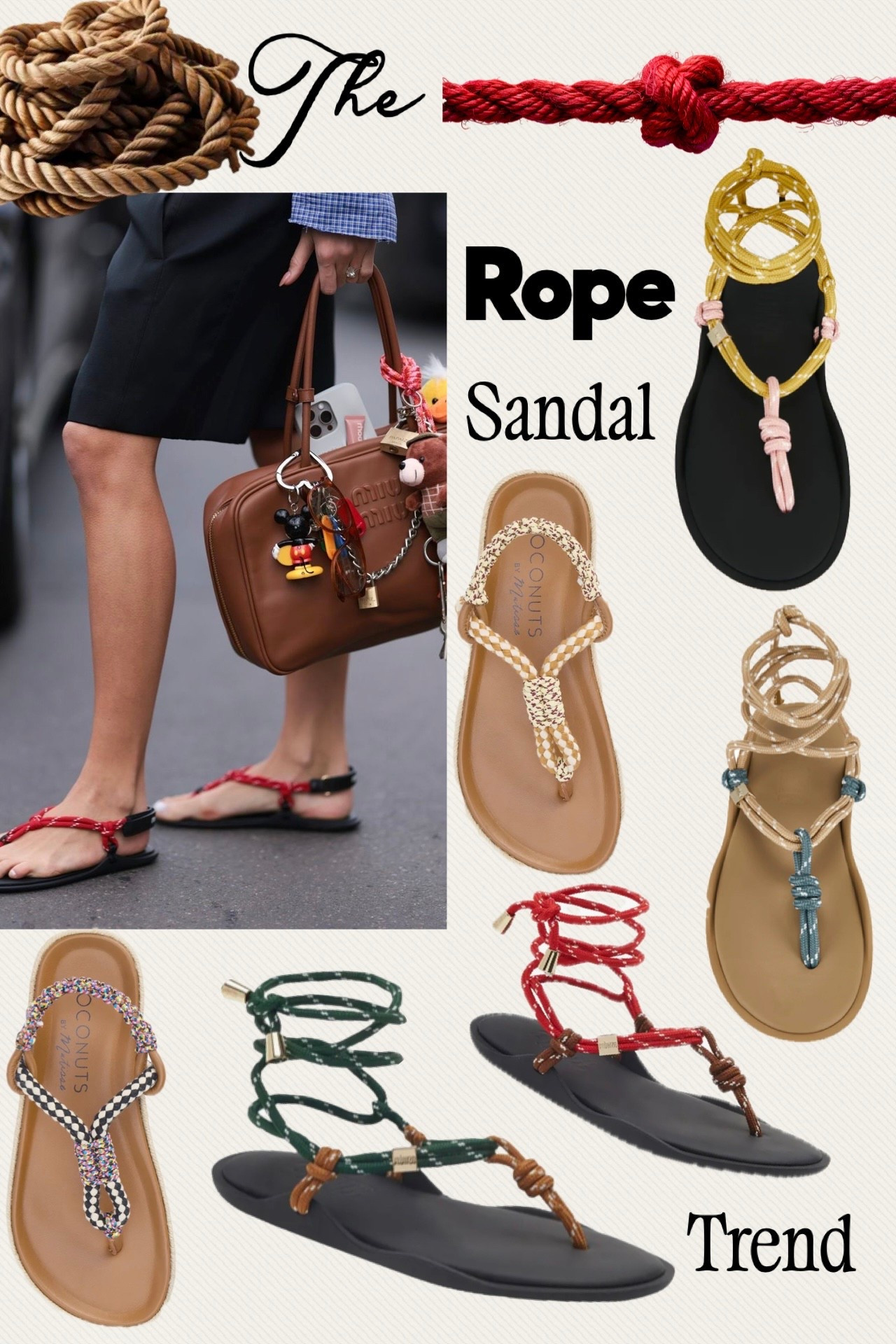 Rope Sandal Trend! 

#LTKOver40 #LTKSeasonal #LTKMothersDay