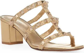Rockstud Cage Slide Sandal (Women) | Nordstrom